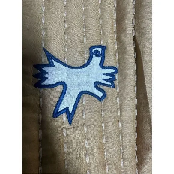 NWOT Zara Embroidered Quilted Vest Size L - Picture 5 of 13